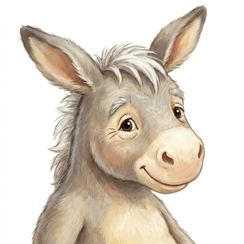 Donkey face