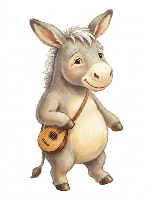 Donkey walk 3/4