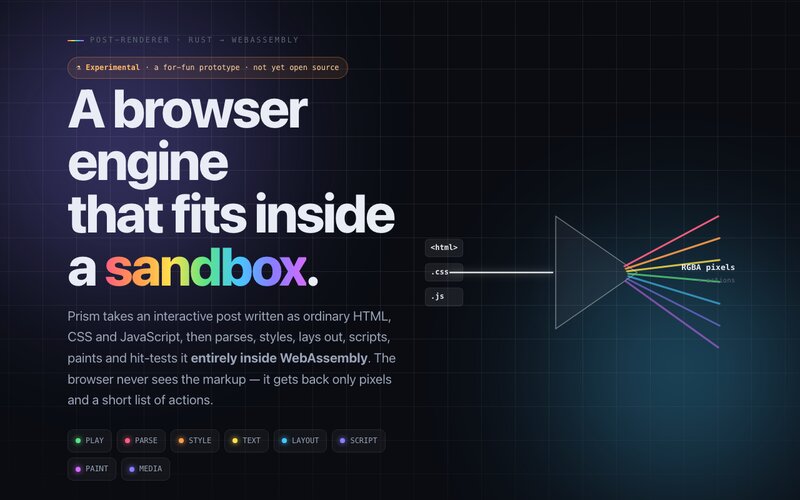 Prism explainer page